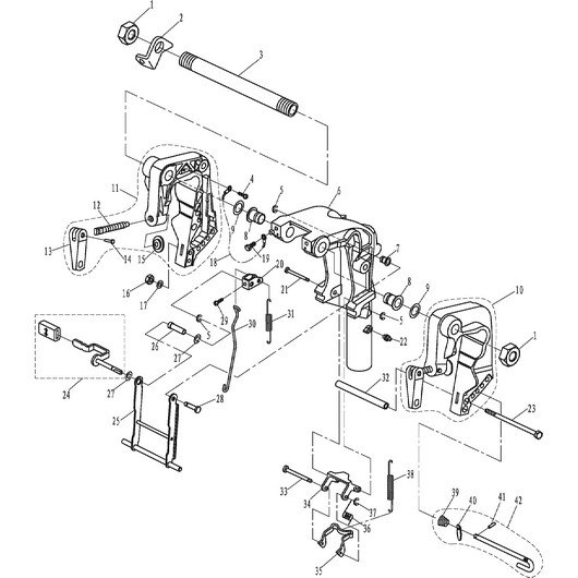 Крепление Toyama F20ABMS