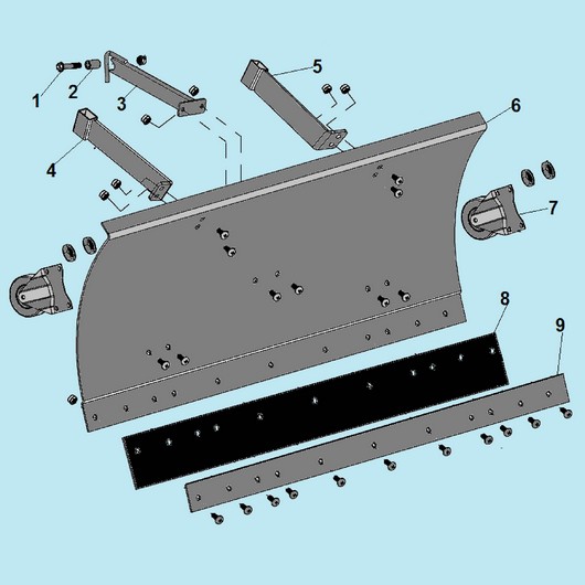 Отвал Champion GS50100 до 2020г