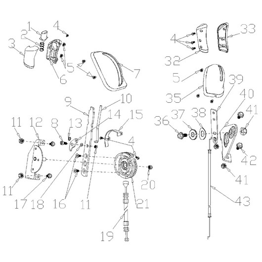 Управление вариатором Champion GS50100 после 2021г