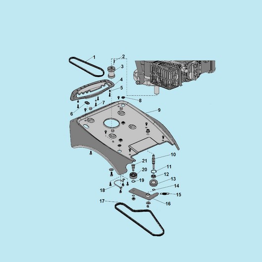 Ремни и шкивы Champion GS50100 до 2020г