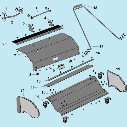 Пылесборник Champion GS5080 до 2020г