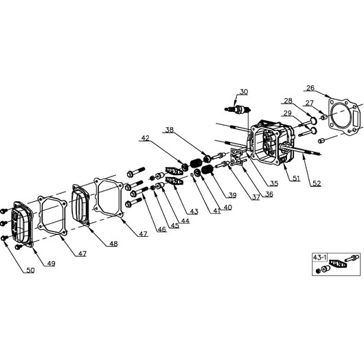 Головка цилиндра Champion GS5080 после 2021г