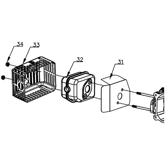 Глушитель Champion GS5080 после 2021г
