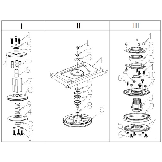 Вариатор Champion GS5080 после 2021г