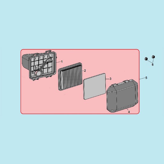 Воздушный фильтр Champion LM5347