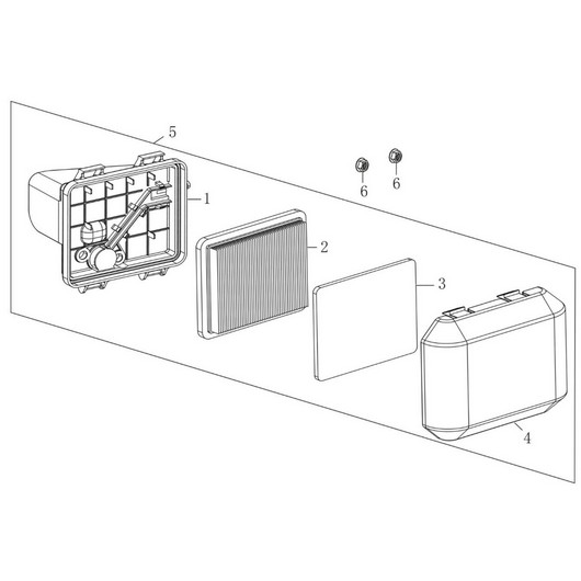 Воздушный фильтр Champion LM5645
