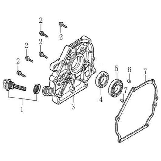 Крышка картера Champion PC1151FT