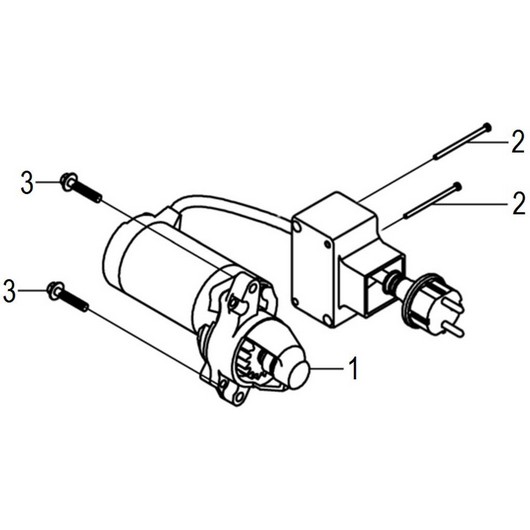 Стартер электрический Champion ST861