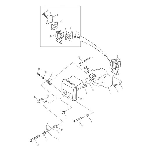 Карбюратор Toyama T15BMS