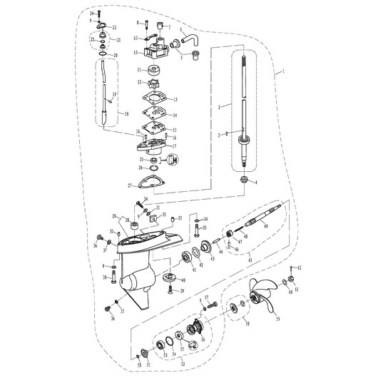 Навесной комплект Toyama T5BMS