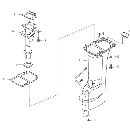 Нога Toyama T9.9BMS