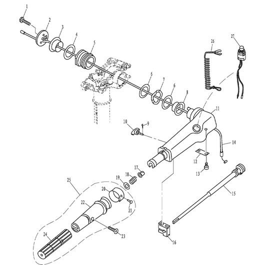 Рукоятка управления Toyama TC3.6BMS