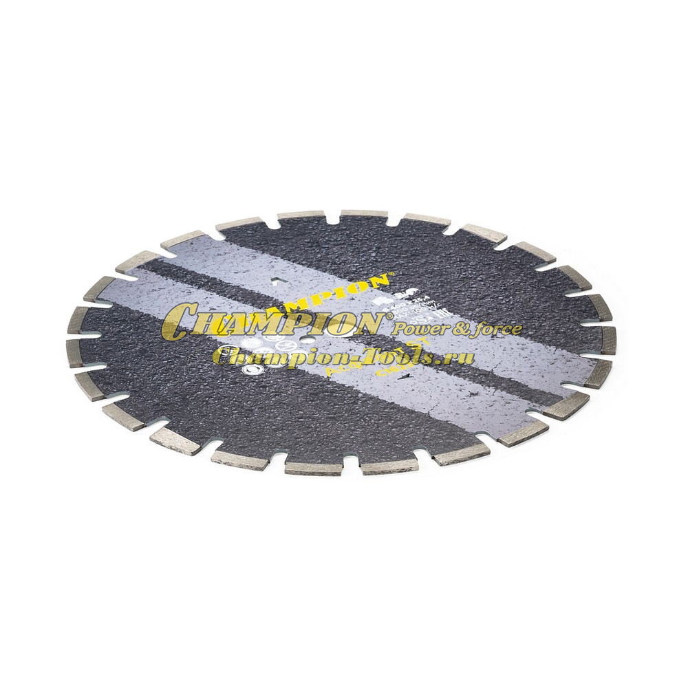 Диск алмазный CHAMPION асфальт ST 400/25,4/10 Asphafight