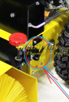 Болт барашковый М8х1,25х25 (рукоятка) соединительного кронштейна GS5562 C3060