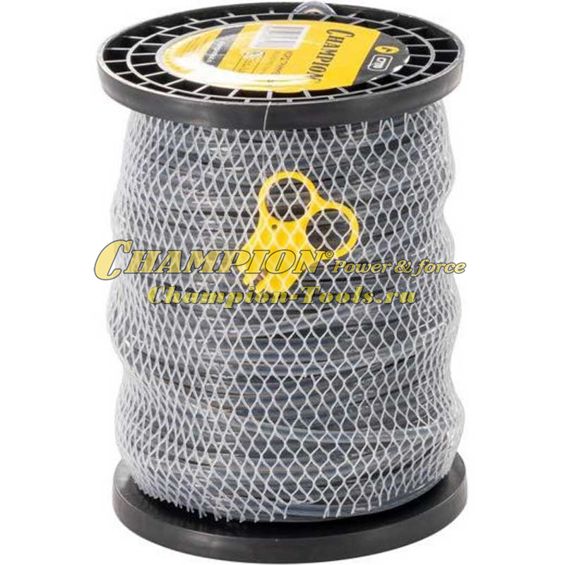 Леска для триммера Champion Round PRO 2,4мм x 50м
