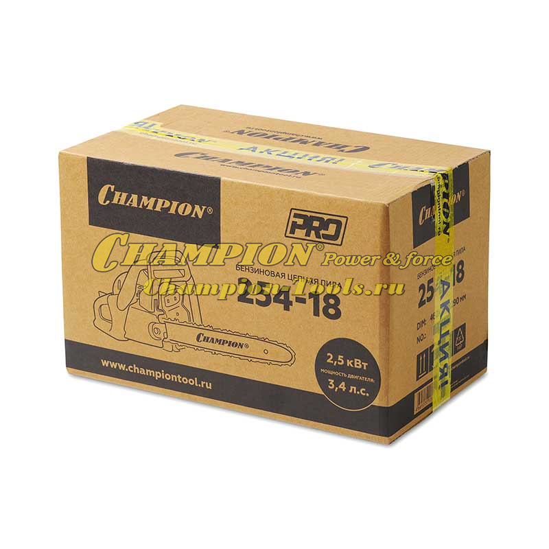 Бензопила Champion 254-18
